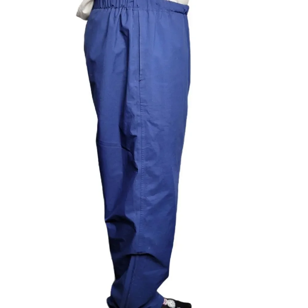VINTAGE 80s blue gore-tex waterproof golf pants XL‎